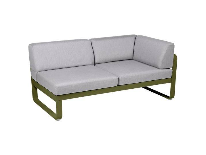 Fermob Bellevie 2 Sitzer Lounge Modul Rechts Aluminium Fermob Bellevie 2 Sitzer Lounge Modul Rechts Aluminium von Beckhuis Living