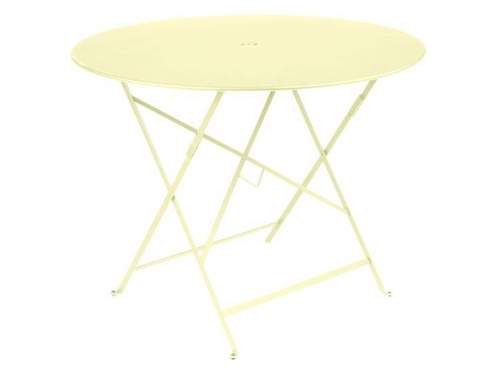 Fermob Bistro Tisch Ø 96cm Stahl von Beckhuis Living