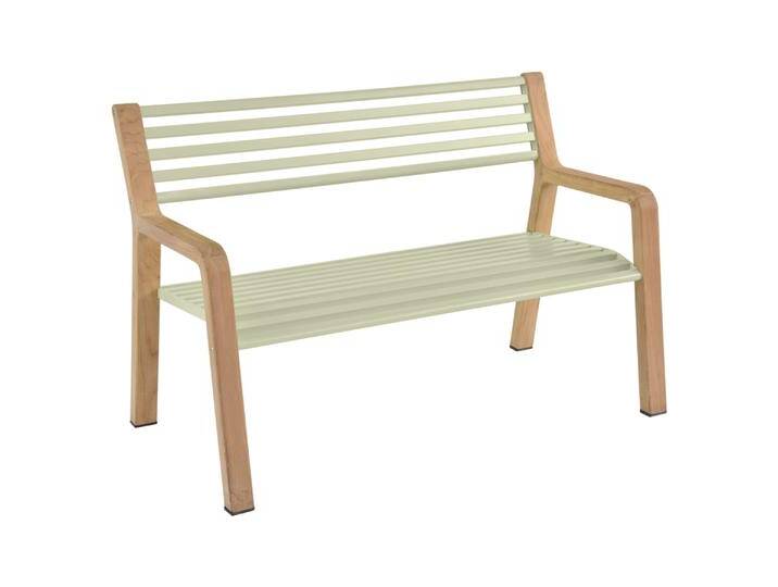 Fermob SOMERSET Bank Aluminium/Teak 122x62x82 cm Fermob SOMERSET Bank Aluminium/Teak 122x62x82 cm von Beckhuis Living