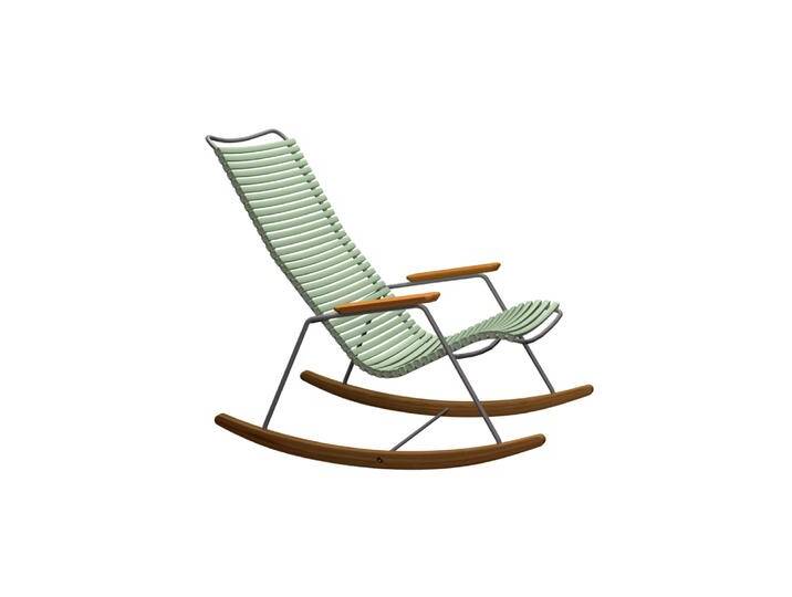 HOUE CLICK Schaukelstuhl Armlehnen/Kufen aus Bambus Stahlgestell von Beckhuis Living