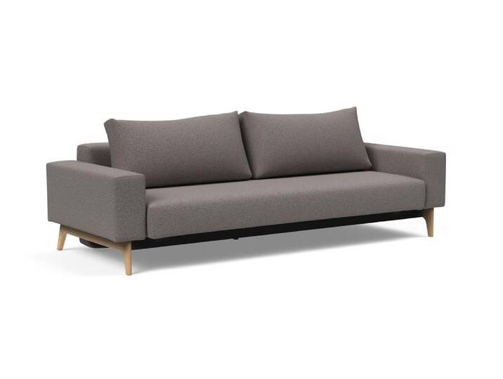 Innovation Idun Klappsofa 140x200 cm mit Armelehne von Beckhuis Living