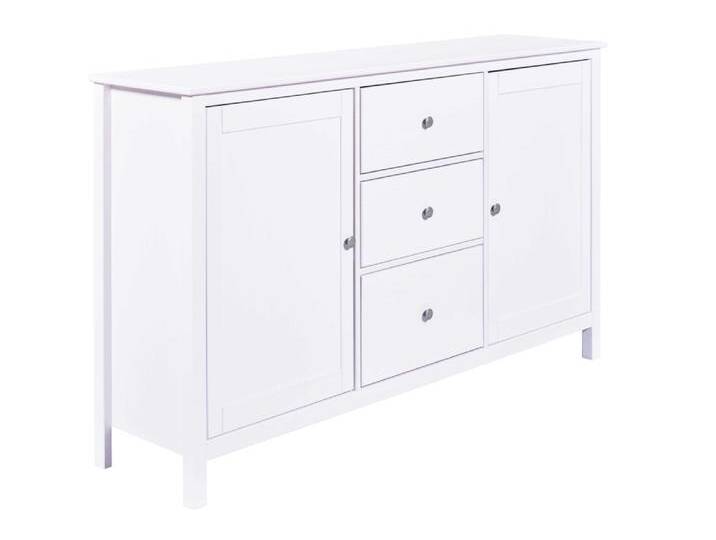 Inter Link Chilly Home Kommode Massivholz Kiefer weiß von Beckhuis Living