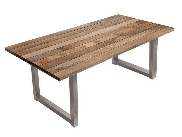 Möbilia Tisch mit wählbaren Tischbeinen 180x77 cm U-Form von Beckhuis Living