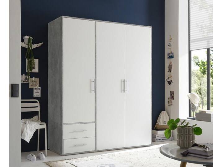 Pol Power Valencia Kleiderschrank Laminat 3 Türen 155x195x60 cm Pol Power Valencia Kleiderschrank Laminat 3 Türen 155x195x60 cm von Beckhuis Living
