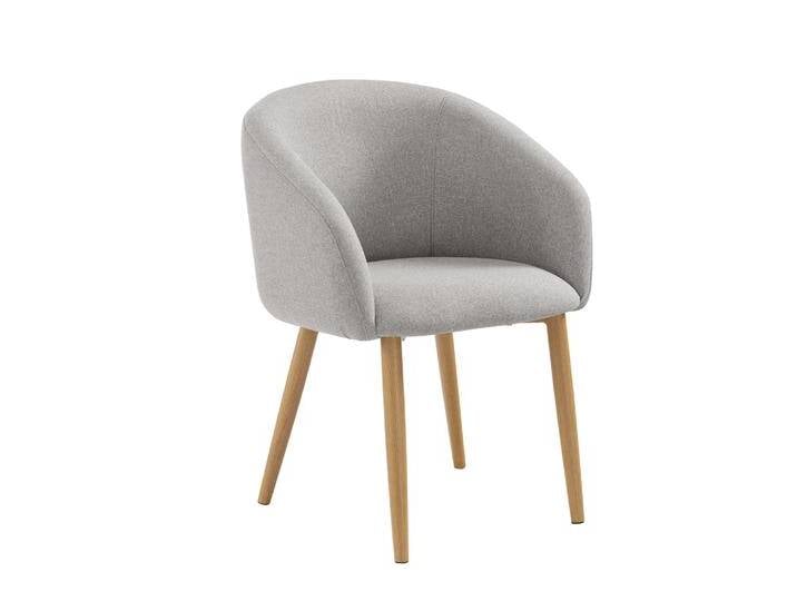 SalesFever Armlehnstuhl Strukturstoff 2er Set von Beckhuis Living