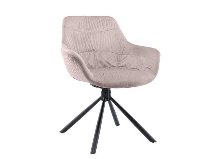 SalesFever Armlehnstuhl mit Wabensteppung Samt von Beckhuis Living