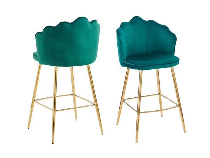 SalesFever Barhocker Muscheldesign 2er Set SalesFever Barhocker Muscheldesign 2er Set von Beckhuis Living