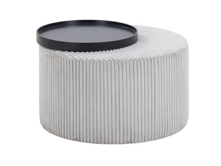 SalesFever Couchtisch Ø 70 cm Grau/Schwarz SalesFever Couchtisch Ø 70 cm Grau/Schwarz von Beckhuis Living