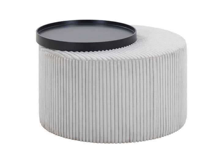 SalesFever Couchtisch Ø 70 cm Grau/Schwarz SalesFever Couchtisch Ø 70 cm Grau/Schwarz von Beckhuis Living