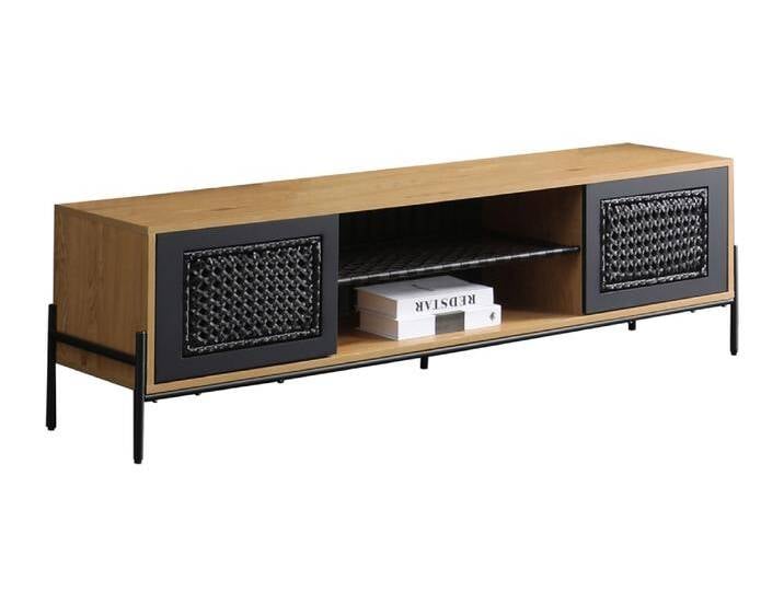 SalesFever Lowboard Natur/Schwarz von Beckhuis Living