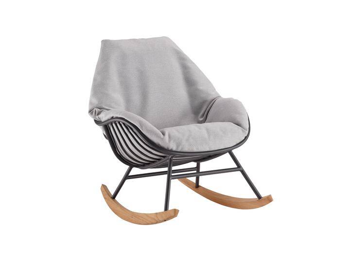 Solpuri Chill Schaukelstuhl Aluminum White von Beckhuis Living