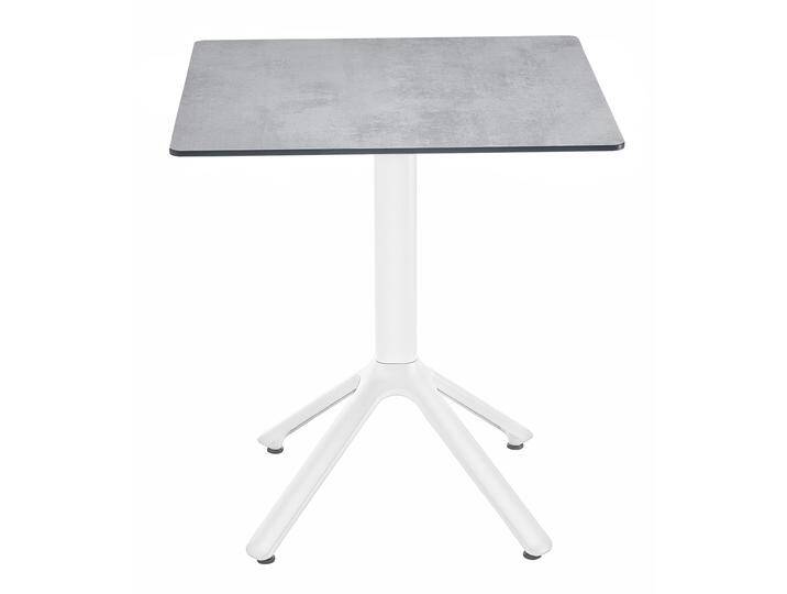 Solpuri Milano bistro Bartisch Aluminium/White von Beckhuis Living