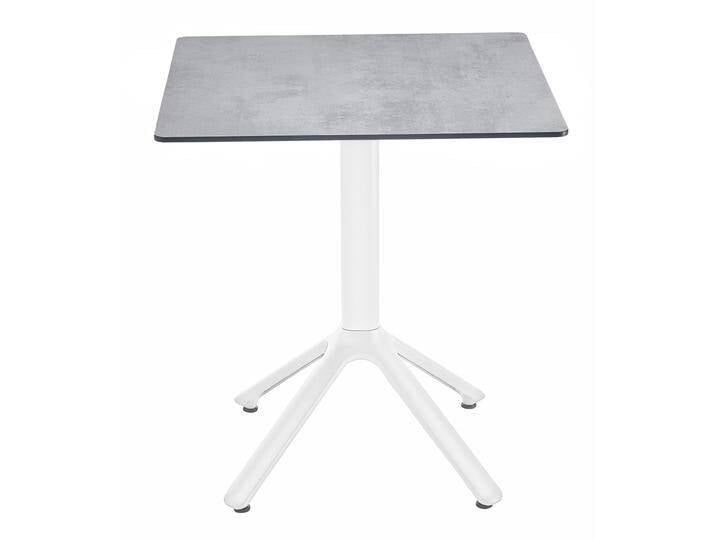 Solpuri Milano bistro Bartisch Aluminium/White von Beckhuis Living