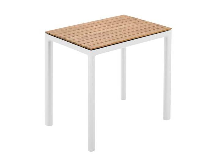 Solpuri Soft Diningtisch Aluminium 80x60 cm von Beckhuis Living
