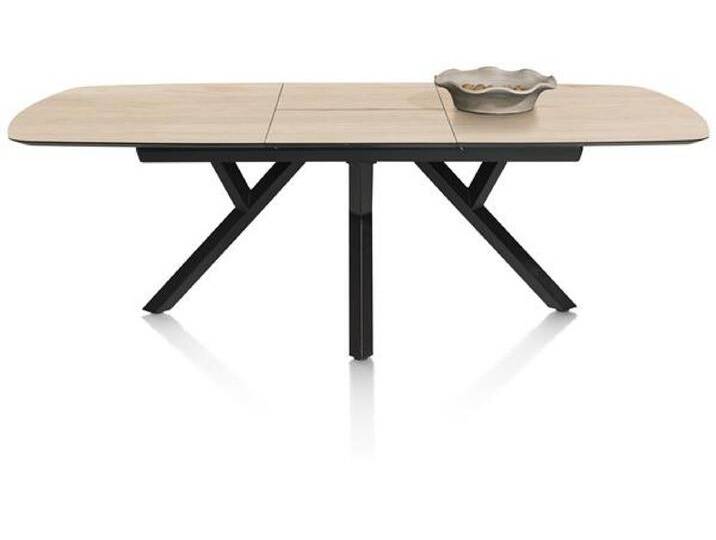 XOOON Minato Auszugstisch Oval HPL/Metall 180/240x110 cm von Beckhuis Living