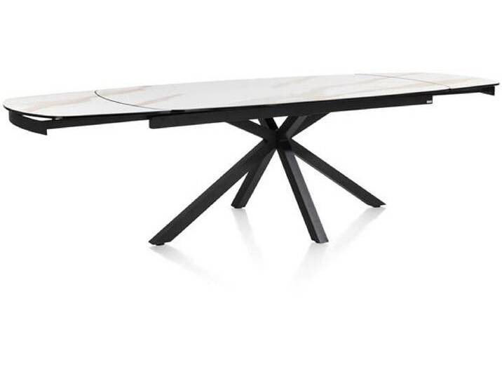 XOOON Montello Ausziehtisch Metall/Keramik 200/300x100 cm von Beckhuis Living