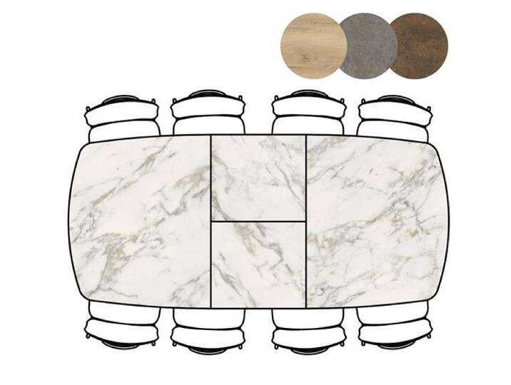 Xooon Masura Ausziehtisch 180/+60/110cm Xooon Masura Ausziehtisch 180/+60/110cm von Beckhuis Living