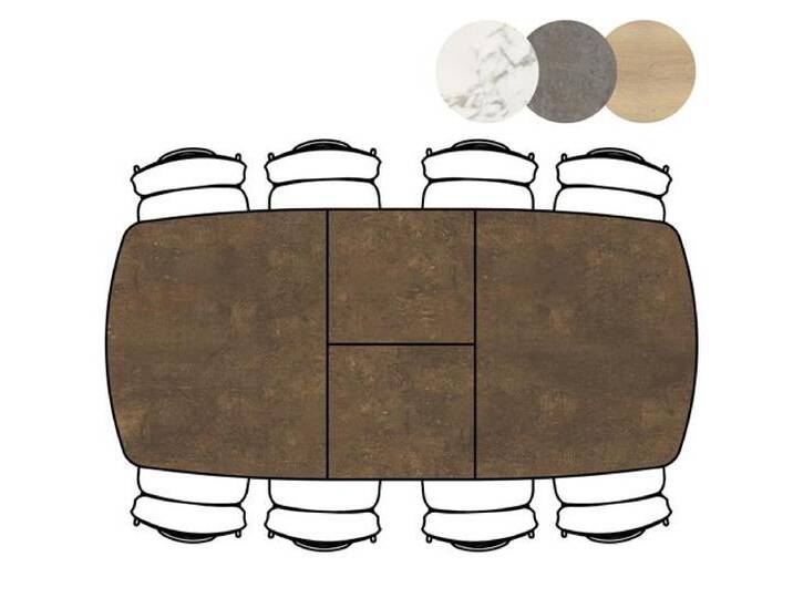 Xooon Masura Ausziehtisch 180/+60/110cm Xooon Masura Ausziehtisch 180/+60/110cm von Beckhuis Living