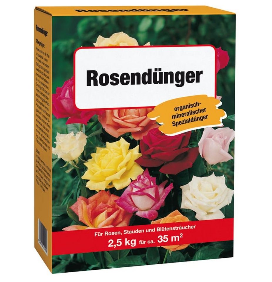 Beckmann IM GARTEN Blumendünger Rosendünger 2,5 kg Staudendünger Blütenstrauchdünger von Beckmann IM GARTEN