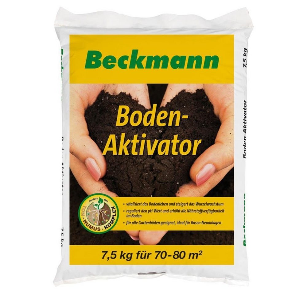 Beckmann IM GARTEN Gartendünger Bodenaktivator Bodenhilfsstoff Bodenverbesserer 7,5 kg Beutel von Beckmann IM GARTEN