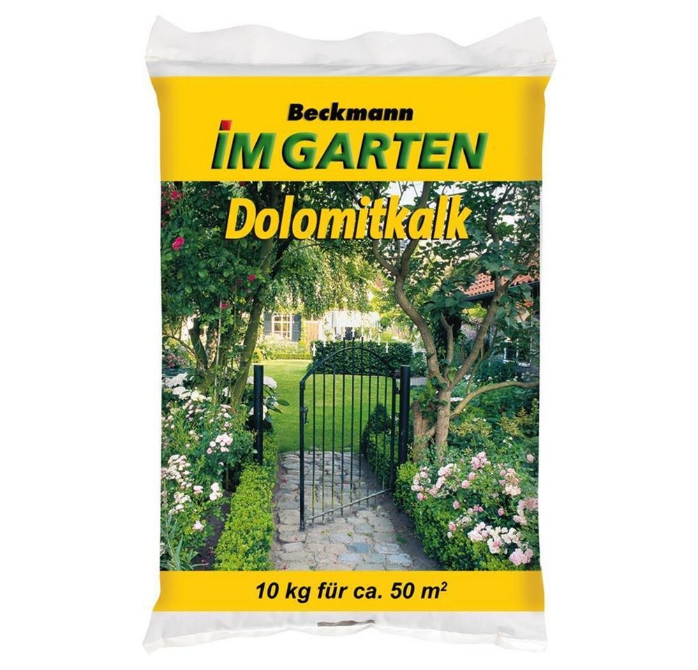 Beckmann IM GARTEN Gartendünger Dolomitkalk 10 kg Magnesiumkalk Naturkalk Rasenkalk Gartenkalk von Beckmann IM GARTEN