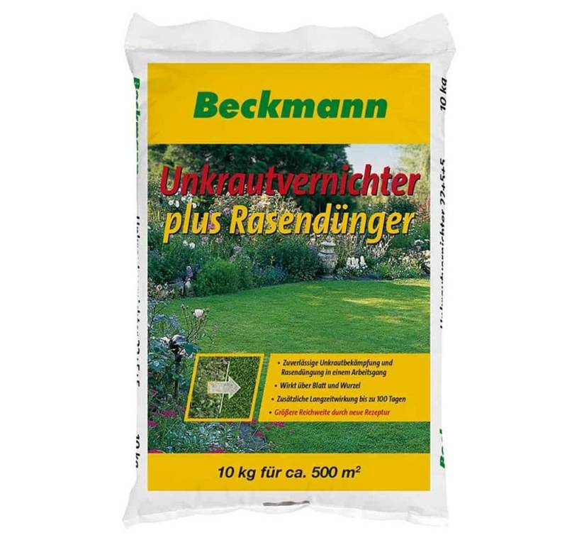 Beckmann IM GARTEN Rasendünger 10 kg Unkrautvernichter plus Rasendünger für ca. 500m² mit, Langzeitdüngung Beckmann IM GARTEN Rasendünger 10 kg Unkrautvernichter plus Rasendünger für ca. 500m² mit, Langzeitdüngung von Beckmann IM GARTEN