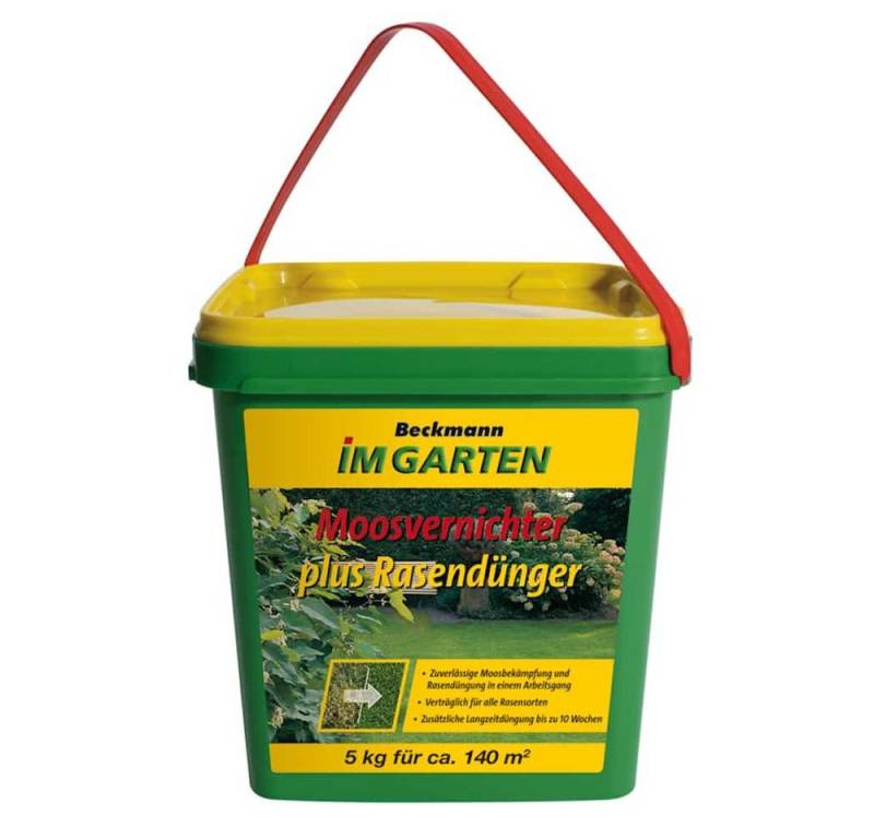 Beckmann IM GARTEN Rasendünger 5 kg Moosvernichter plus Rasendünger Beckmann Beckmann IM GARTEN Rasendünger 5 kg Moosvernichter plus Rasendünger Beckmann von Beckmann IM GARTEN