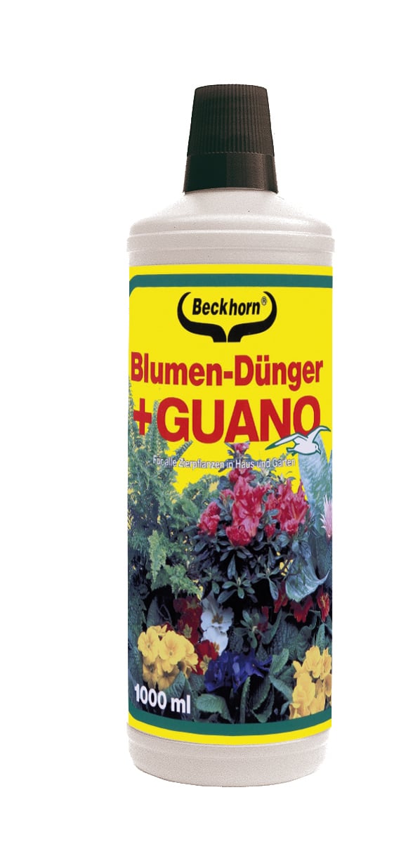 Aktion Blumendünger mit Guano 1l von Beckmann & Brehm