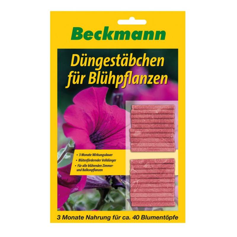 Düngestäbchen für Blühpflanzen 40er Düngestäbchen für Blühpflanzen 40er von Beckmann & Brehm