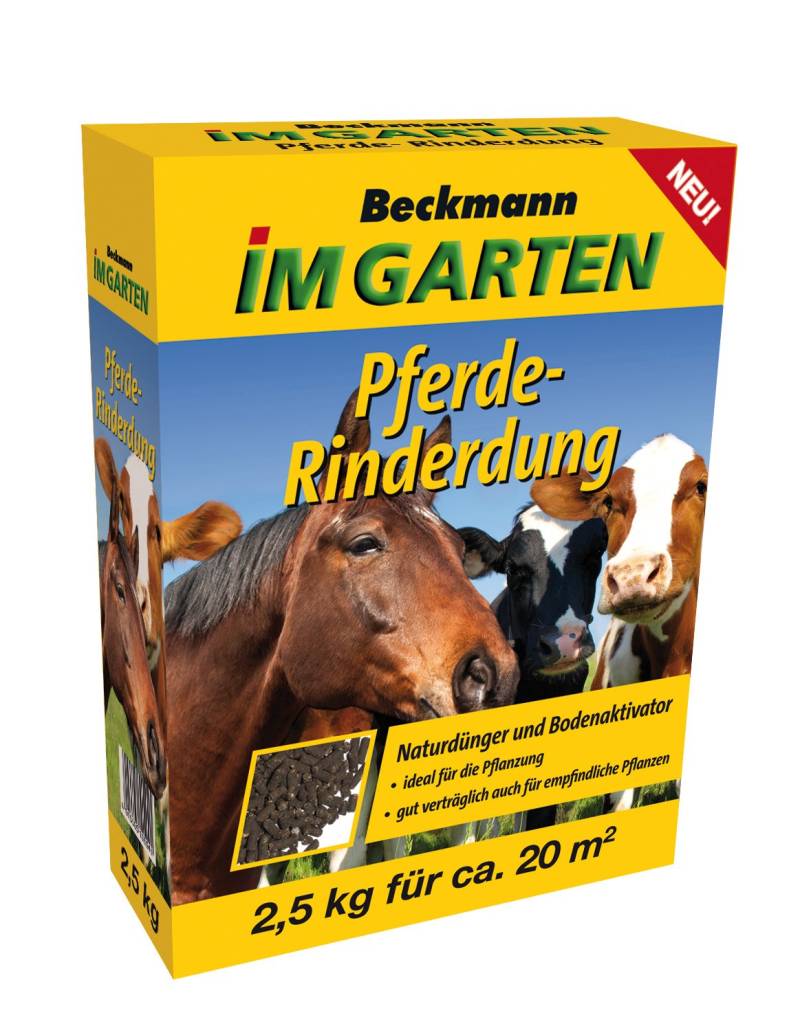 Pferde-Rinderdung pelletiert 2,5kg Pferde-Rinderdung pelletiert 2,5kg von Beckmann & Brehm