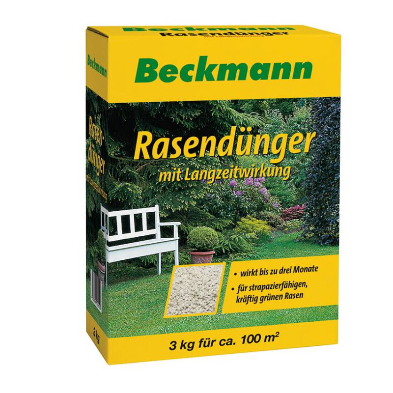 Rasendünger mitlangzeitwirkung 3kg Rasendünger mitlangzeitwirkung 3kg von Beckmann & Brehm