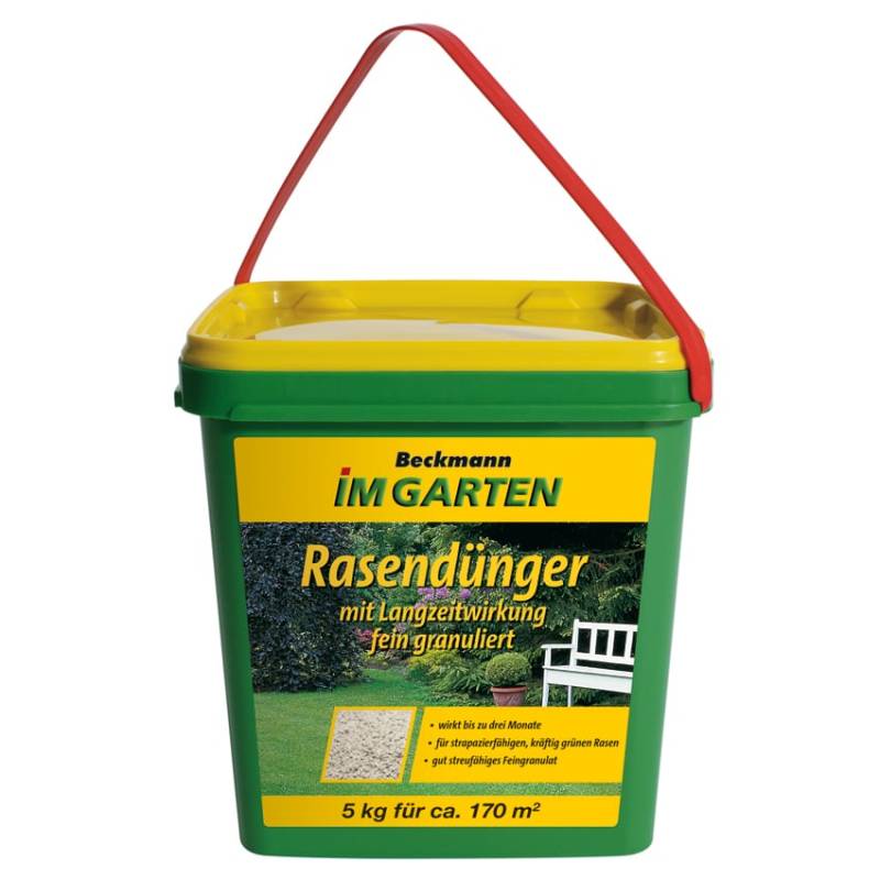 Rasendünger mitlangzeitwirkung 5kg Eimer Rasendünger mitlangzeitwirkung 5kg Eimer von Beckmann & Brehm