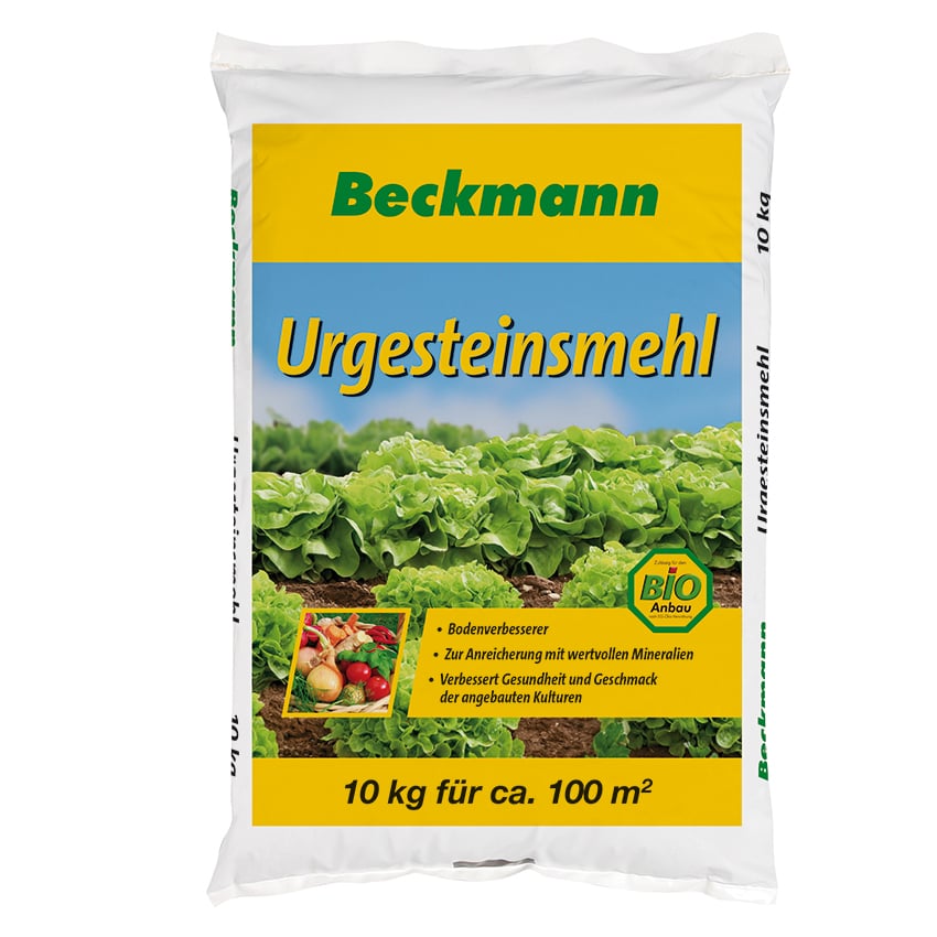 Urgesteinsmehl Bodenhilfsstoff Basalt von Beckmann & Brehm