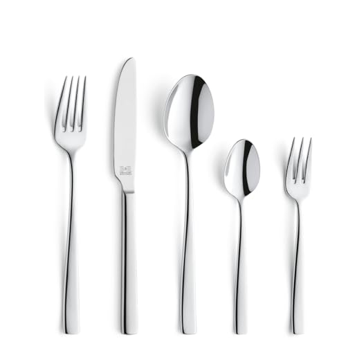 Beckmann & Rommerskirchen LEO Besteckset 60-teilig | Besteck für 12 Personen | Edelstahlbesteck Spülmaschinenfest Beckmann & Rommerskirchen LEO Besteckset 60-teilig | Besteck für 12 Personen | Edelstahlbesteck Spülmaschinenfest von Beckmann & Rommerskirchen