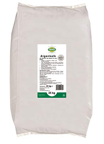 Algenkalk Beckmann 25 kg Buchsbaumretter - Zulässig für den Bio-Anbau - Buchsbaum Kur - Feines Pulver - - Buxus von PGONA