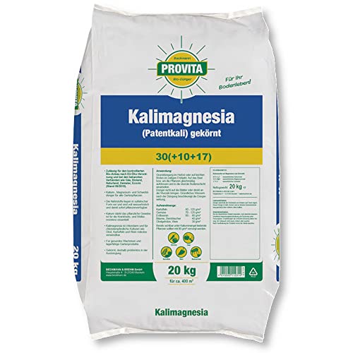 BECKMANN Kalimagnesia Patentkali 20 kg Gartendünger Universaldünger Kalidünger von Beckmann