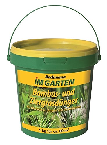 Bambus und Ziergras Dünger Organisch-mineralisch 1 kg von Beckmann