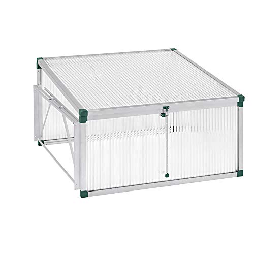 Beckmann KG FT3VG1P Frühbeet Typ Allgäu Verlängerung für FT3G1P 101 x 107 cm Polycarbonat von Beckmann