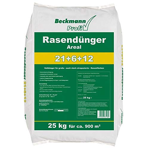 Beckmann Profi Rasendünger Areal 21+6+12, 25 kg Beckmann Profi Rasendünger Areal 21+6+12, 25 kg von Floragard