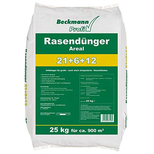 Beckmann Rasendünger Areal 21+6+12 v25 Kg von Beckmann