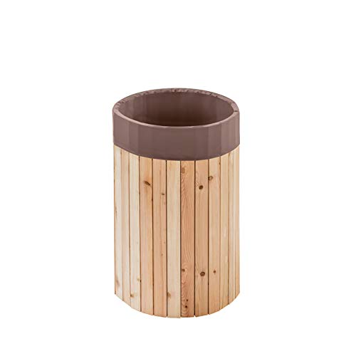 Ing. G. Beckmann KG Regenfass, natur, 46 x 46 x 75 cm, 100 L, FL10 von Beckmann