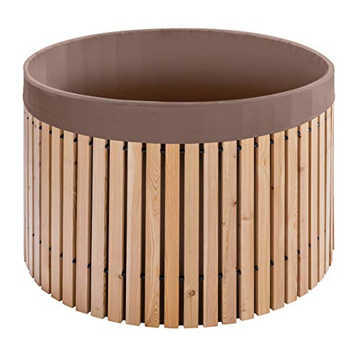 Ing. G. Beckmann KG Regenfass, natur, 124 x 124 x 88 cm, 1000 L, FL100 von Beckmann