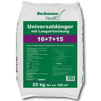 Beckmann - profi Universaldünger 25 kg Langzeitwirkung Gartendünger Rasendünger von Beckmann