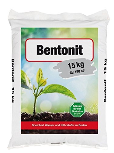 Bentonit Bodenverbesserer Bodenhilsstoff 15 kg für ca.150 m² von Beckmann