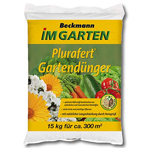 Gartendünger Universal Beckmann Plurafert 15 kg für ca. 300 m² von Beckmann