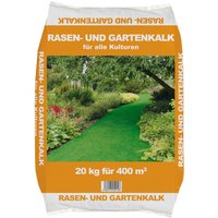 Rasen- und Gartenkalk 20 kg Naturkalk Kohlensaurer Kalk von Beckmann