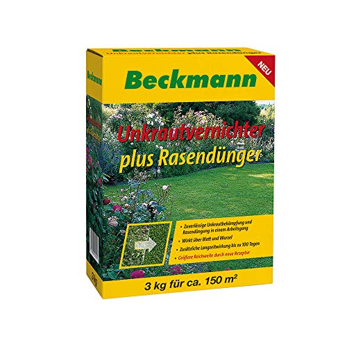 Rasendünger mit Unkrautvernichter 3 kg von Beckmann
