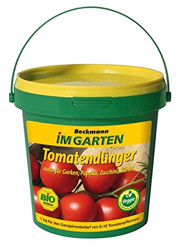 Tomaten Dünger Bio Gemüsedünger Beckmann 1 kg Eimer von Beckmann