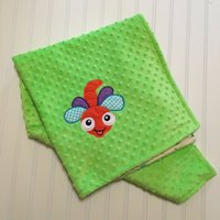 Minky Decke-Kindergarten Bettwäsche-Insekt Decke-Bug Decke-Libelle Decke - Baby-Geschenk-Baby-Dusche-Geschenk Personalisierte von BeckyBeeEmbroidery