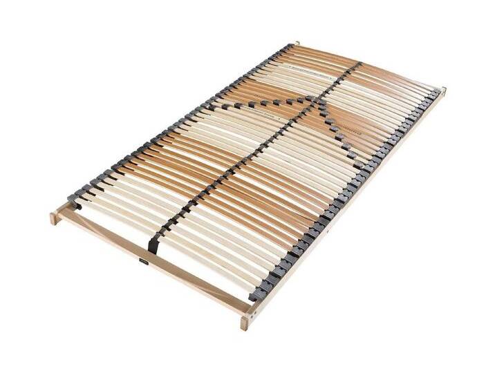 BeCo Matratzen GmbH & Co. KG Lattenrost Lattenrost BeCo Comfort Lux FIX, 80 x 220 cm, Kopfteil nicht verstellbar, Fußteil nicht verstellbar, 7 Zonen, 9-fache Härtegradregulierung, Mittelgurt von Beco